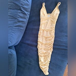 Oh Polly yellow cocktail dress